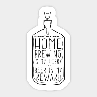 Homebrewing is my hobby Sticker